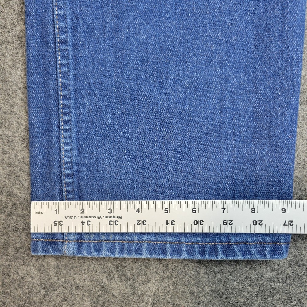 Wrangler Jeans 46x34 Blue Cowboy Straight Leg Americana Western Rodeo Country - Picture 9 of 11